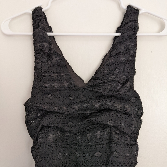 Express Ruched Dress - Picture 2 of 4